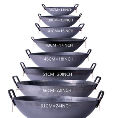 Check out 17 DEEP SHAPE STEEL CALDRON/ WOK Get it on SWC now!