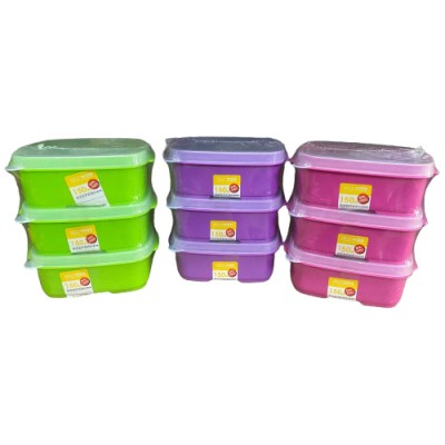 Elianware E-1061/3/C Food Container 150ML 3in1pack