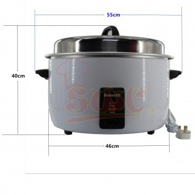 BRC 6050 Butterfly Electric Rice Cooker 10L