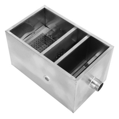 GA0160 Stainless Steel 3 Grids Grease Trap