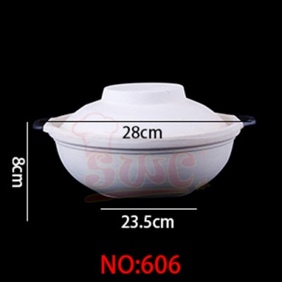 MP 606  High quality Clay Pot with 2 side holder