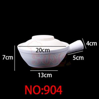 904 Claypot With Cover And Handle