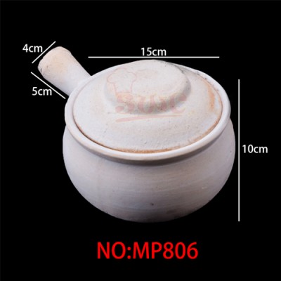 MP 806 Soup/ Porridge Clay Pot With Lid And Handle