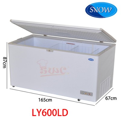 SNOW LY600LD Lifting Lid Chest Freezer 540L