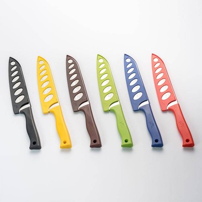 JM257 Colour Handle Knife With Cover 7