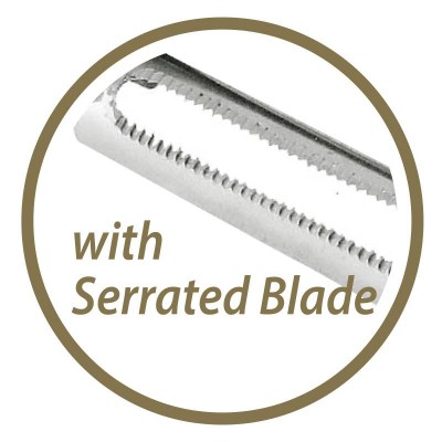 JM122 Stylish Peeler With Serrated Blade