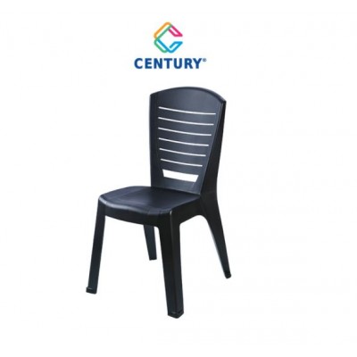 1672B Plastic Black Chair