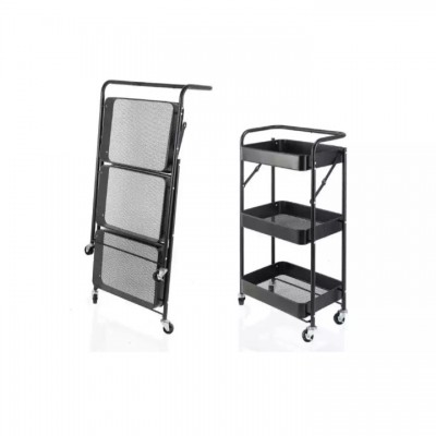 Top Point 3 Tier Foldable Storage Trolley