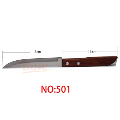 501 Paring Knife With Wooden Handle