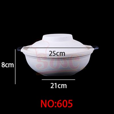 MP 605  High quality Clay Pot with 2 side holder